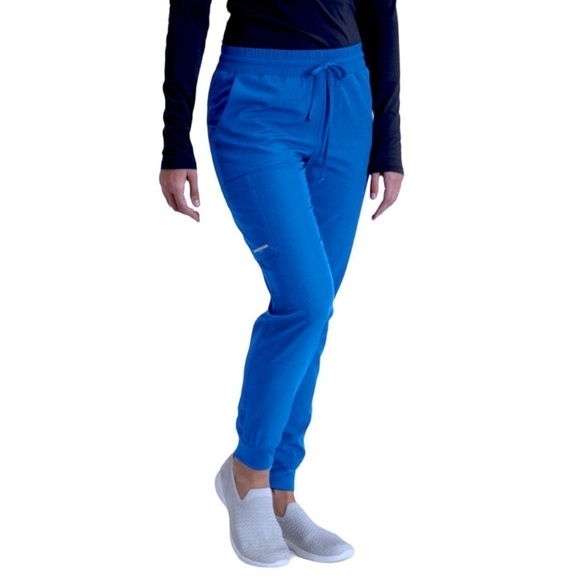 SKECHERS Pull-On Cargo Pants Joggers Women’s Size Medium Cobalt Blue NWO… - Picture 12 of 12